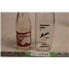 Image 2 : Red Deer Beverages Alberta pop bottle + Model Dairies Calgary Milk Bottle