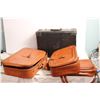 Image 1 : Vintage Briefcase (mcbrine) + 3 piece travel luggage set