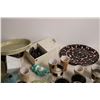 Image 5 : Kitchenware - wine glasses, ceramics, small juice cups, dessert bowls, coffee mugs