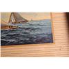 Image 3 : 2 Copper Pictures + glass serving tray sailboat picture
