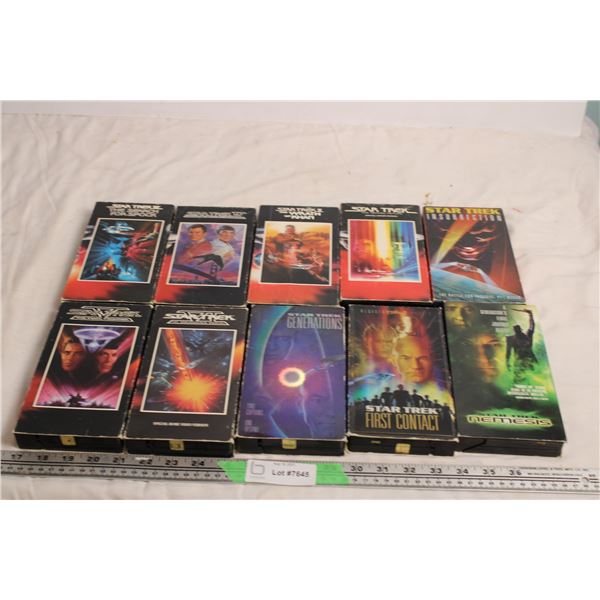 Star Trek VHS collection