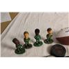 Image 2 : Sask Roghrider bobble heads, mini footballs, advertising pucks