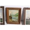 Image 3 : Antique Oil Paintings on Canvas - WL Greenslade artist