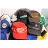 Image 7 : Vintage Hat lot, WWF pilsner, detroi red wings, harley davidson, etc (needs cleaning)