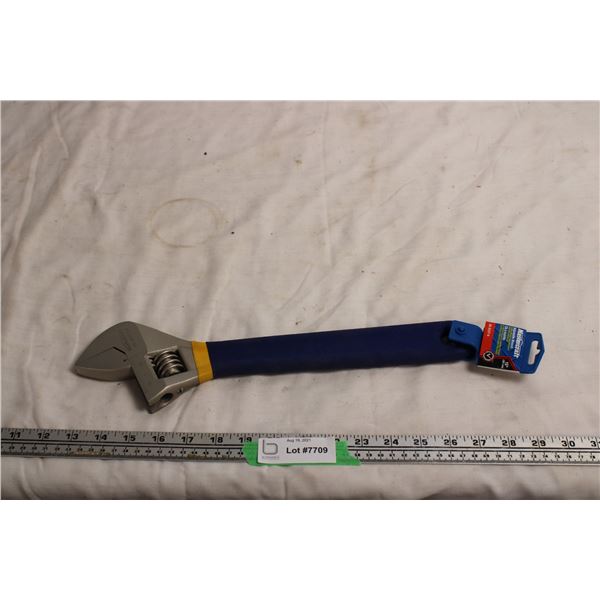 Mastercraft 15" adjustable crescent wrench