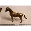 Image 1 : Brass Horse Statue - 14" long
