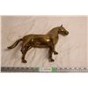 Image 3 : Brass Horse Statue - 14" long