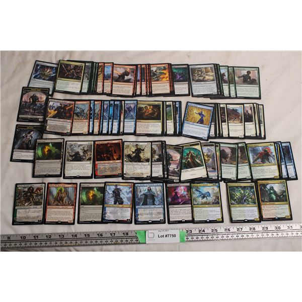 Magic the Gathering card lot - mythical and rares