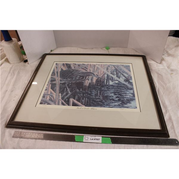 picture in frame 25"x21"