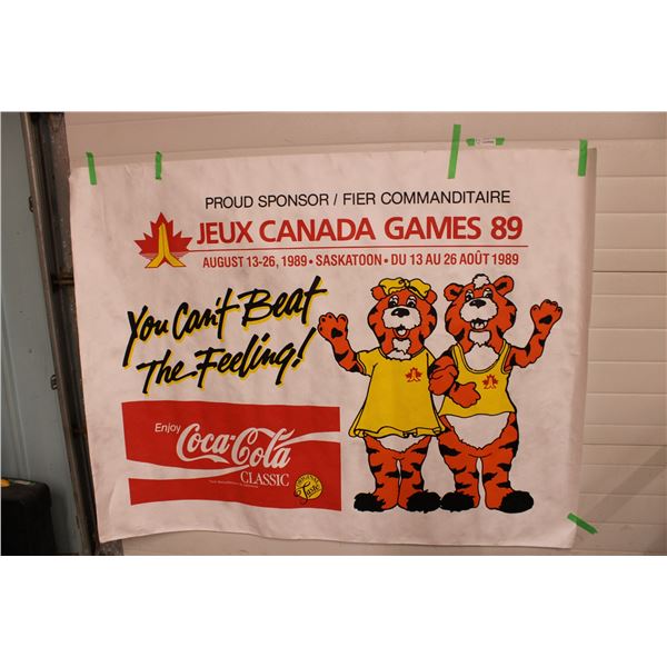 Canada Games 1989 Poster 72"x55"