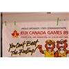 Image 3 : Canada Games 1989 Poster 72"x55"