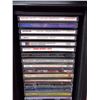 Image 3 : Rolling cover CD Cabinet with 90's CD's