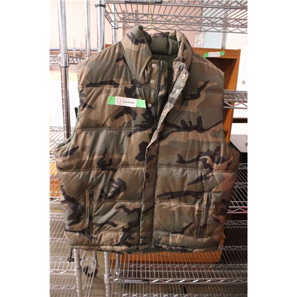 old navy camo vest