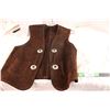 Image 1 : western style leather vest