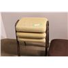 Image 2 : sliding rocker foot stool + 3 stacking stools