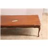 Image 2 : wooden coffee table 56"x19"