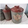 Image 2 : 4 metal gas cans