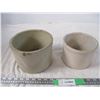 Image 1 : 2 small stoneware crocks