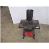 Image 1 : Huron wood stove 21"x14"x19" (missing leg)