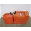 Image 2 : (2) plastic gas cans