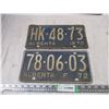Image 1 : 1970,72 albert license plate
