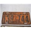 Image 2 : 1948,50 sask license plate