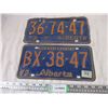 Image 1 : 1973 alberta license plates