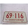 Image 2 : 1975 sask license plate