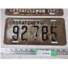 Image 3 : 1948,49 sask license plates