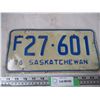 Image 1 : 1976 sask license plates