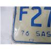 Image 3 : 1976 sask license plates