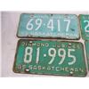 Image 2 : 1965 sask license plates (4)