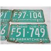 Image 3 : 1965 sask license plates (4)