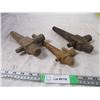 Image 3 : (3) wooden spouts