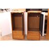 Image 2 : 2X The Money - Wooden storage cabinets - 51"Tall,23"wide, 20.5"Deep