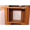 Image 3 : TV Cabinet with roller curtain style doors 55.5"T, 51.5"L, 17"D
