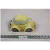 Image 1 : Beetle Car ceramic cookie/candy Jar - 9" long