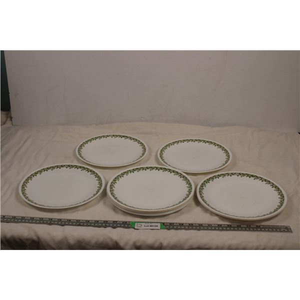 10 Corelle plates