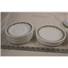 Image 2 : Corelle Plates (9 medium saucers, 12+ small saucers) + Bowls (10 small, 8 medium)