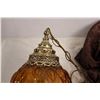 Image 3 : Retro Hanging Lamp with vintage curtain