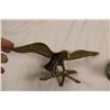 Image 2 : Brass bird ornament, music box and bird ornament