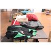 Image 1 : quaker state medium jacket, pillows, misc