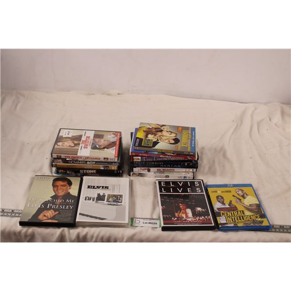 elvis + other dvd's