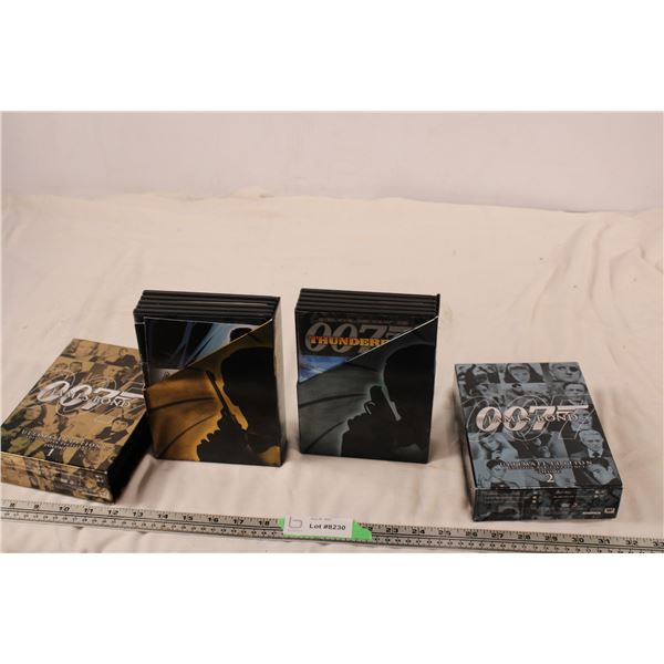 007 james bond DVD sets (2)