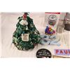 Image 2 : christmas tree ornament, coin banks, misc