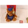 Image 2 : canada post collectors plush bear, drill bits, misc
