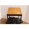 Image 2 : workstand mini kitchen island (15"X15") chopping block, with cover