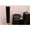 Image 2 : 2 tower sony speakers, cd holder, misc