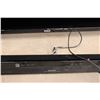 Image 3 : RCA 55" TV ultra HD LED (damaged screen - gouge) with sharp sound bar (no remote)