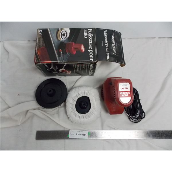 12V (cigarette lighter) auto polisher